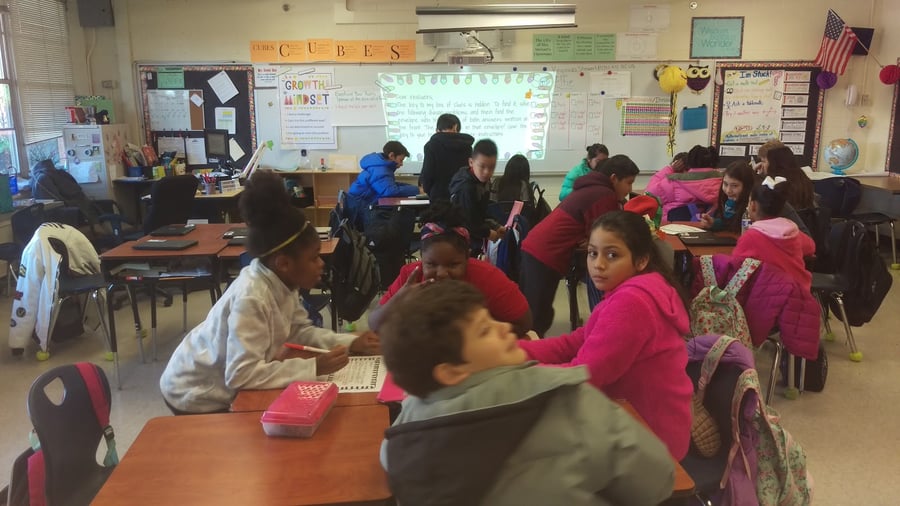 Students in the classroom - Breakout Box